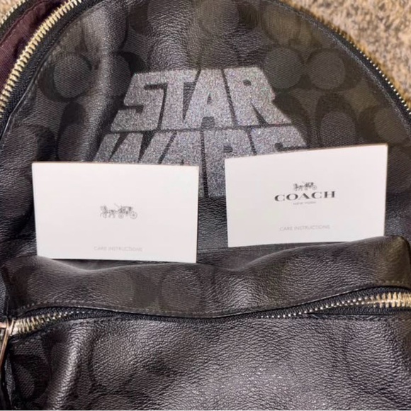Coach x Star Wars Black Mini Backpack - Picture 4 of 4